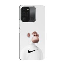 Чехлы с Обезьянами NFT для TECNO Spark GO (2022) (AlphaPrint) (обезьяна NFT Nike)