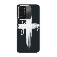 Чехол для TECNO Spark GO (2022) (AlphaPrint) - (Христианские) (Иисус)