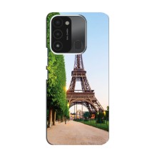 Чехол Эйфелева Башня для TECNO Spark GO (2022) - (AlphaPrint) (Дорога в Париж)