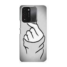 Чохол з принтом для TECNO Spark GO (2022) (AlphaPrint - Знак сердечка)