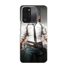 Чехол PUBG для Техно Спарк ГО (2022) (AlphaPrint) (Пабг мен)