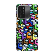 Чехол Амонг Ас для TECNO Spark GO (2022) (AlphaPrint) (Убит)