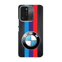 Чехол для Техно Спарк ГО (2022) - с принтом БМВ (AlphaPrint) (Лого BMW)