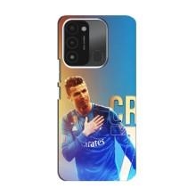 Чехол Криштиану Роналду для TECNO Spark GO (2022) (AlphaPrint) (CR7 Real)