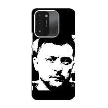 Чехол для TECNO Spark GO (2022) (AlphaPrint - с принтом Зеленского)