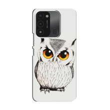 Чехол с птицами на TECNO Spark GO (2022) (VPrint) (Милая Сова)