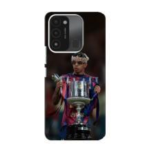 Чехол с футболистом Ламин Ямаль TECNO Spark GO (2022) – Ямал с кубком