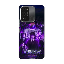 Чехол с дизайном Венздей 2 на TECNO Spark GO (2022)