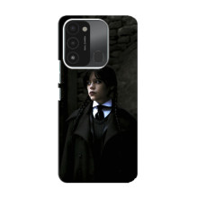 Чехол с дизайном Венздей 2 на TECNO Spark GO (2022) – Уэнсдей в костюме