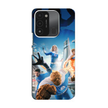 Чехол с принтом Фантастическая четверка для TECNO Spark GO (2022) – Герои Фантастической четверки