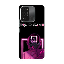 Чехол Гра в кальмара для TECNO Spark GO (2022)