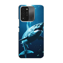 Чохол з картинкою 'Хижаки' для TECNO Spark GO (2022) – Акула