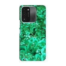 Мраморный чехол на TECNO Spark GO (2022) (VPrint) (Салатный Мрамор)