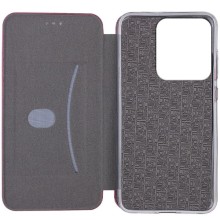 Кожаный чехол-книжка Classy для Tecno Spark Go 2023 – Бордовый