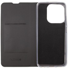 Кожаный чехол-книжка GETMAN Elegant (PU) для Tecno Spark Go 2023 – Черный