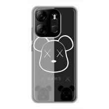 Чехлы для Tecno Spark Go 2023 (BF7) - Bearbrick Louis Vuitton (PREMIUMPrint) (БеарБрик глаза)