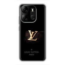 Чехлы Луи Витон для Tecno Spark Go 2023 (BF7) (AlphaPrint - LOUIS VUITTON) (ремешок LV)