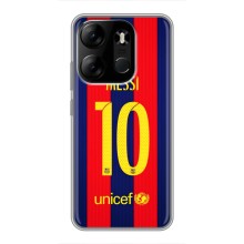 Чехлы Месси для Tecno Spark Go 2023 (BF7) (AlphaPrint) (Messi Barca 10)