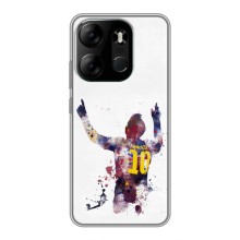 Чехлы Месси для Tecno Spark Go 2023 (BF7) (AlphaPrint) (Messi Barca)