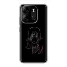 Чехлы на тему: Итачи Учиха для Tecno Spark Go 2023 (BF7) (AlphaPrint)