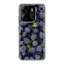 Чехлы с Фруктами для Tecno Spark Go 2023 (BF7) (VPrint) (Ежевика)