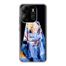 Чехлы с футболистом Ерлинг Холанд для Tecno Spark Go 2023 (BF7) (AlphaPrint) (футболист Холанн)