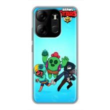 Чехлы Brawl Stars для Tecno Spark Go 2023 (BF7) (AlphaPrint)