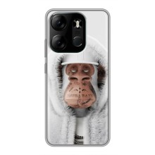 Чехлы с Обезьянами NFT для Tecno Spark Go 2023 (BF7) (AlphaPrint) (обезьяна NFT в тату)