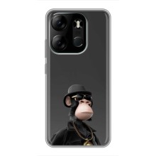 Чехлы с Обезьянами NFT для Tecno Spark Go 2023 (BF7) (AlphaPrint) (Обезьяна NFT)