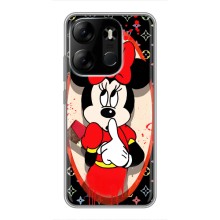 Чехол Disney Mouse Tecno Spark Go 2023 (BF7) (PREMIUMPrint) (Минни Маус ЛВ)