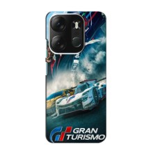 Чехол Gran Turismo / Гран Туризмо на Техно Спарк ГО (2023) (Гонки)