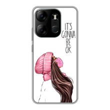 Чехол с печатью для Tecno Spark Go 2023 (BF7) - (Мода) (AlphaPrint) (Коронавирус)