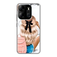 Чехол с печатью для Tecno Spark Go 2023 (BF7) - (Мода) (AlphaPrint) (Путешествие)