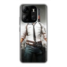 Чехол PUBG для Техно Спарк Го 2023 (AlphaPrint) (Пабг мен)