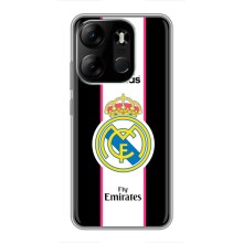 Чехол для Tecno Spark Go 2023 (BF7) с принтом (Лого Real Madrid)