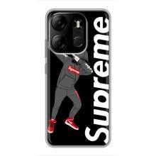 Чеохол для Tecno Spark Go 2023 (BF7) з картинкою Supreme (AlphaPrint)