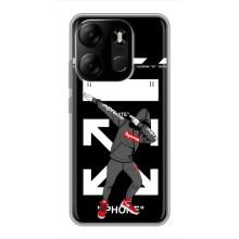 Чеохол для Tecno Spark Go 2023 (BF7) з картинкою Supreme (AlphaPrint)