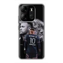 Чехол Неймар для Tecno Spark Go 2023 (BF7) (AlphaPrint) (Неймар Лев)