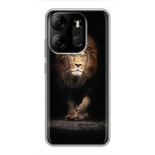 Чехол со Львом для Tecno Spark Go 2023 (BF7) (VPrint) (Лев)