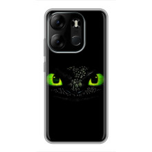 Чехол дракон Беззубик для Tecno Spark Go 2023 (BF7) – Глаза Беззубика