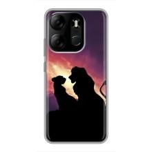 Чехол Король лев на Техно Спарк Го 2023 – Симба и Налу