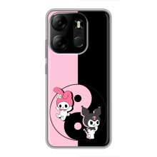 Чехол с кроликом Куроми на Tecno Spark Go 2023 (BF7) (Куроми Инь Янь)