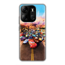 Силіконовий чохол Маквін для Tecno Spark Go 2023 (BF7) – Тачки Маквін