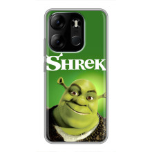 Чохол з мультфільмом Шрек на Tecno Spark Go 2023 (BF7) – Шрек