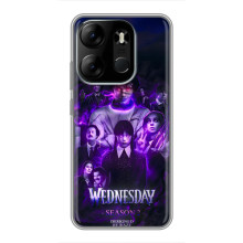 Чехол с дизайном Венздей 2 на Tecno Spark Go 2023 (BF7) (Уэнсдей 2)