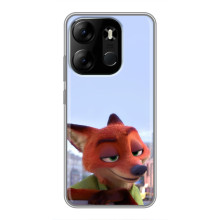 Чехол Зоотрополіс на Tecno Spark Go 2023 (BF7) – Лис Ник