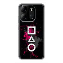 Чохол Гра в кальмара для Tecno Spark Go 2023 (BF7) – Ранги