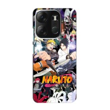 Купить Чехлы на телефон с принтом Anime для Техно Спарк ГО (2023) (Наруто постер)