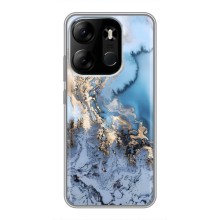Мраморный чехол на Tecno Spark Go 2023 (BF7) (VPrint) (Нежный мрамор)