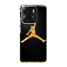 Силиконовый Чехол Nike Air Jordan на Техно Спарк ГО (2023) (Джордан 23)